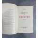 Béatrix Dussane Reines de théâtre 1633-1941 Edition Originale exemplaire numéroté 232 sur 300 sur papier Chatelio