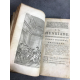 Voltaire La Henriade et Essay sur la poésie épique Amsterdam Etienne Ledet 1738 complet des 12 gravures .