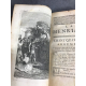 Voltaire La Henriade et Essay sur la poésie épique Amsterdam Etienne Ledet 1738 complet des 12 gravures .