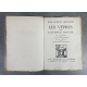 Jean-Jacques Brousson Les Vêpres de l'avenue Hoche Edition Originale exemplaire numéroté à la main sur papier auvergne