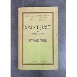 Marie Lenéru Saint-Just Edition Originale exemplaire numéroté sur papier vergé bouffant