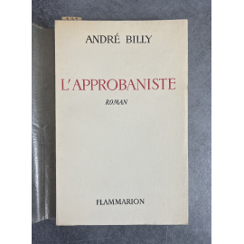 André Billy L'Approbaniste Edition originale exemplaire numéroté 125 sur 200 sur papier alfa