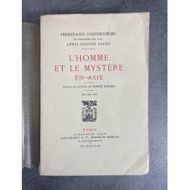 Ferdinand Ossendowski L'Homme et le Mystère en Asie Edition Originale exemplaire numéroté 109 sur 125 sur papier Lafuma