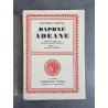 Maurice Baring Daphne Adeane Edition Originale française exemplaire numéroté sur alfa satiné