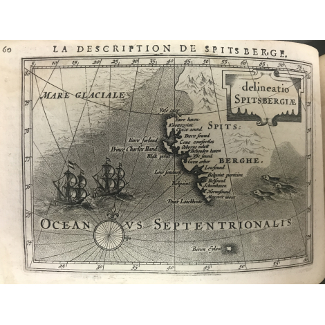 Hondius Bertius Tables geographiques description du monde en 1616 en Français 204 cartes de Hondius