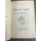 Monsieur Josse (Bleton Auguste) A travers Lyon Edition originale de 1887 sur papier de Hollande, plein maroquin mosaïqué