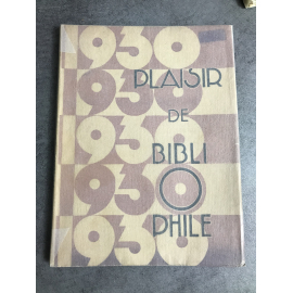 Plaisir de bibliophile 1930 N°23 Paul Bonet Rops Les plus beaux livres illustrés...