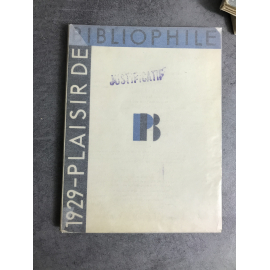 Plaisir de bibliophile 1929 numero 17 Visite chez Daragnès, Alfred Latour rénovateur décoration du livre