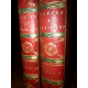 Reliures exceptionnelles plein maroquin Claire du Plessis et Clairant deux amants émigrés fontaine Kramer Derome .1798