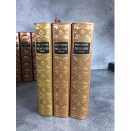 Jean de Bonnot Dartagnan Mémoires 3 volumes reliure cuir collector rare de 1965 pré-édition