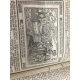 Bible Biblia Martin Luther Nuremberg 1720 1 fort volume in folio nombreuses gravures, reliure estampée sur ais de boisdu temps.