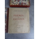 BRASILLACH (Robert). Poèmes de Fresnes. Louvain 1945 Edition originale numéroté un des 450 sur vélin supérieur.