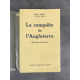 Paul Fort La conquête de l'Angleterre édition originale non coupé envoi de l'auteur à Philippe Chabaneix