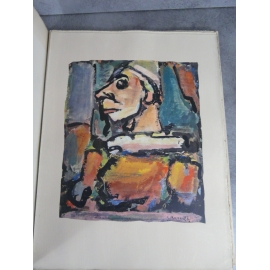 Rouault Georges Divertissement 15 Héliogravures superbement imprimé par le célèbre Draeger