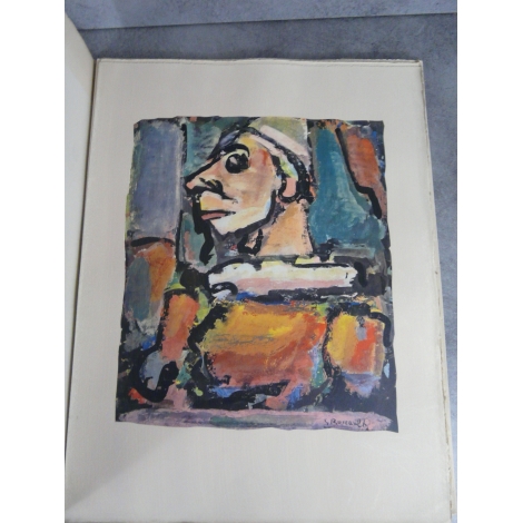 Rouault Georges Divertissement 15 Héliogravures superbement imprimé par le célèbre Draeger