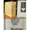 Fort Incunable très frais dans son vélin, Trovamala de Salis impression Augustino Barbadico Venise année 1495 1136 pages