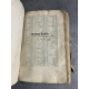 Fort Incunable très frais dans son vélin, Trovamala de Salis impression Augustino Barbadico Venise année 1495 1136 pages
