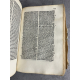 Fort Incunable très frais dans son vélin, Trovamala de Salis impression Augustino Barbadico Venise année 1495 1136 pages