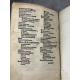 Fort Incunable très frais dans son vélin, Trovamala de Salis impression Augustino Barbadico Venise année 1495 1136 pages