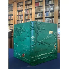 Férrieres Le livre du roy Modus Gradassi Ansaldi Reliure d'art parlante plein maroquin avec relief et incrustations