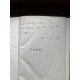 Victor Hugo, Paris Dédicace au poète Emile Bellier et 3 lettres autographes inédites de Hugo reliés à l'époque Exceptionnel