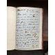 Victor Hugo, Paris Dédicace au poète Emile Bellier et 3 lettres autographes inédites de Hugo reliés à l'époque Exceptionnel