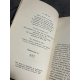 Georges Duhamel Défense des lettres Biologie de mon métier édition originale numéroté sur pur fil Lafuma demi maroquin