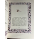 La Chastelaine de Vergy. Miniatures et enluminures de Jean GRADASSI.N° 19 avec suite et original