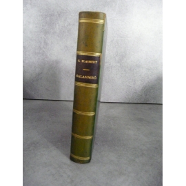 Gustave Flaubert Salammbo Edition définitive Charpentier Fasquelle 1908