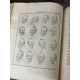 Lavater Johann Kaspar Essai sur la Physiognomonie Edition originale française [1781] Eaux fortes et gravures splendides
