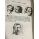Lavater Johann Kaspar Essai sur la Physiognomonie Edition originale française [1781] Eaux fortes et gravures splendides