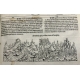 Incunable Werner ROLEVINCK. Fasciculus temporum . Venise, Erhard Ratdolt, 1484 Première vue imprimée de Venise. Nombreux bois