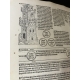 Incunable Werner ROLEVINCK. Fasciculus temporum . Venise, Erhard Ratdolt, 1484 Première vue imprimée de Venise. Nombreux bois