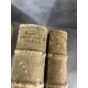 Reliures monastiques à ais de bois et fermoirs entièrement du temps Edmundo Simonnet Institutiones Theologicae Complet.