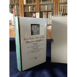 Collection Bibliothèque de la pléiade NRF Hérodote Thucydide Etat de neuf superbe