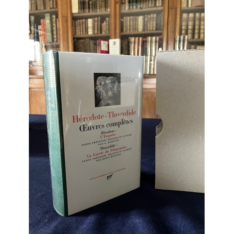 Collection Bibliothèque de la pléiade NRF Hérodote Thucydide Etat de neuf superbe