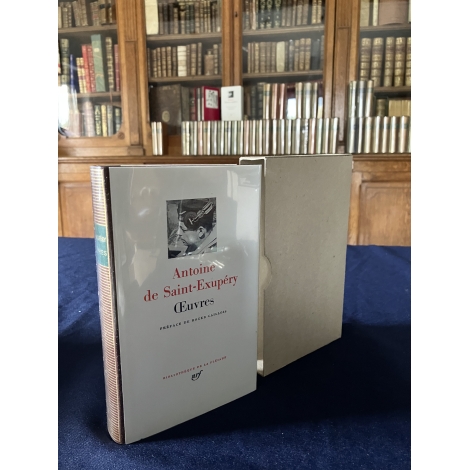 Collection Bibliothèque de la pléiade NRF Antoine de Saint Exupery Oeuvres Etat de neuf superbe