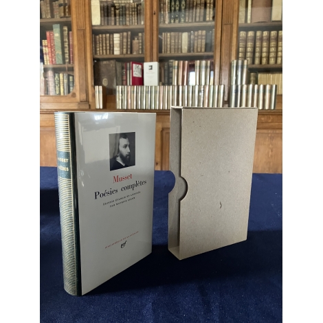 Collection Bibliothèque de la pléiade NRF Musset Poésies complètes Etat de neuf superbe