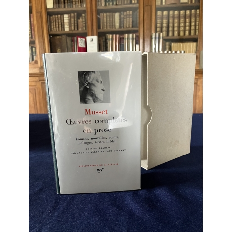 Musset Alfred de Collection Bibliothèque de la pléiade NRF Poésies complètes Etat de neuf superbe