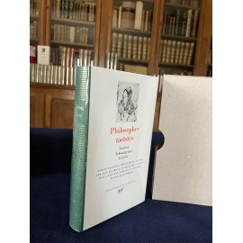Philosophes Taoïstes Lao Tseu Tchouang Lie Collection Bibliothèque de la pléiade NRF Etat de neuf superbe