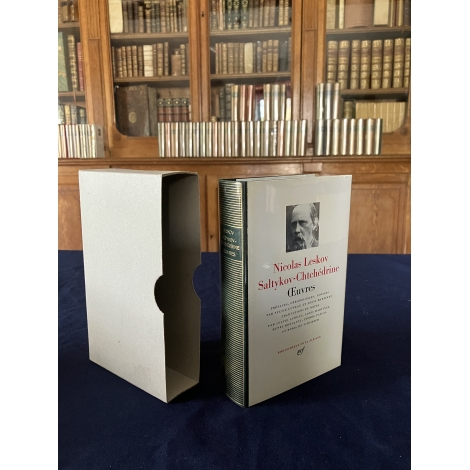 Leskov Nicolas Saltykov Chtchédrine Oeuvres Collection Bibliothèque de la pléiade NRF Etat de neuf superbe Epuisé