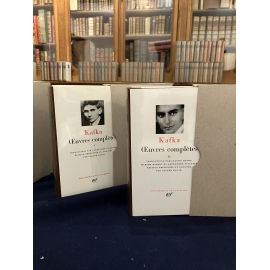 Kafka Franz Oeuvres complètes 1 et 2 Collection Bibliothèque de la pléiade NRF Etat de neuf superbe