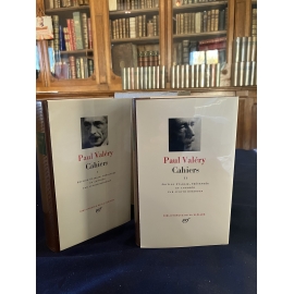 Paul Valery Cahiers 1 et 2 Collection Bibliothèque de la pléiade NRF Etat de neuf superbe