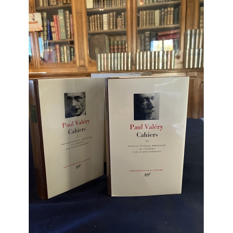 Paul Valery Cahiers 1 et 2 Collection Bibliothèque de la pléiade NRF Etat de neuf superbe