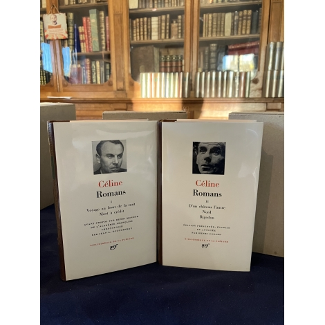 Céline Romans 1 et 2 Collection Bibliothèque de la pléiade NRF Etat de neuf superbe