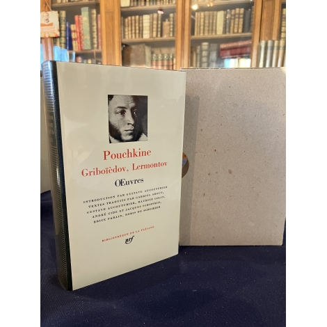 Pouchkine Griboïedov Lermontov Collection Bibliothèque de la pléiade NRF Etat de neuf superbe