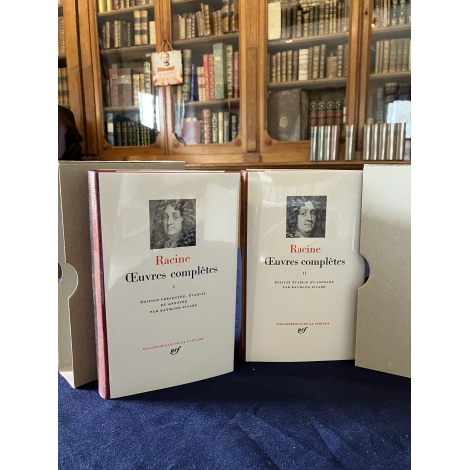 Racine Oeuvres completes 2 vol Collection Bibliothèque de la pléiade NRF Etat de neuf superbe