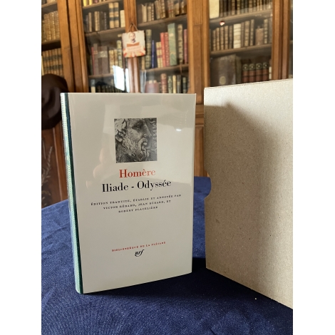 Homère Iliade Odyssée Collection Bibliothèque de la pléiade NRF Etat de neuf superbe