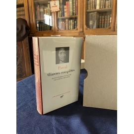 Pascal Oeuvres complètes Collection Bibliothèque de la pléiade NRF Etat de neuf superbe