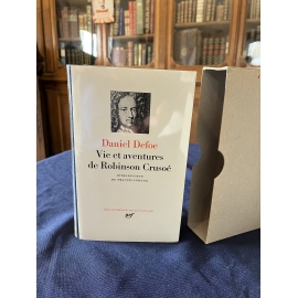 Daniel Defoe Robinson Crusoé Collection Bibliothèque de la pléiade NRF Etat de neuf superbe